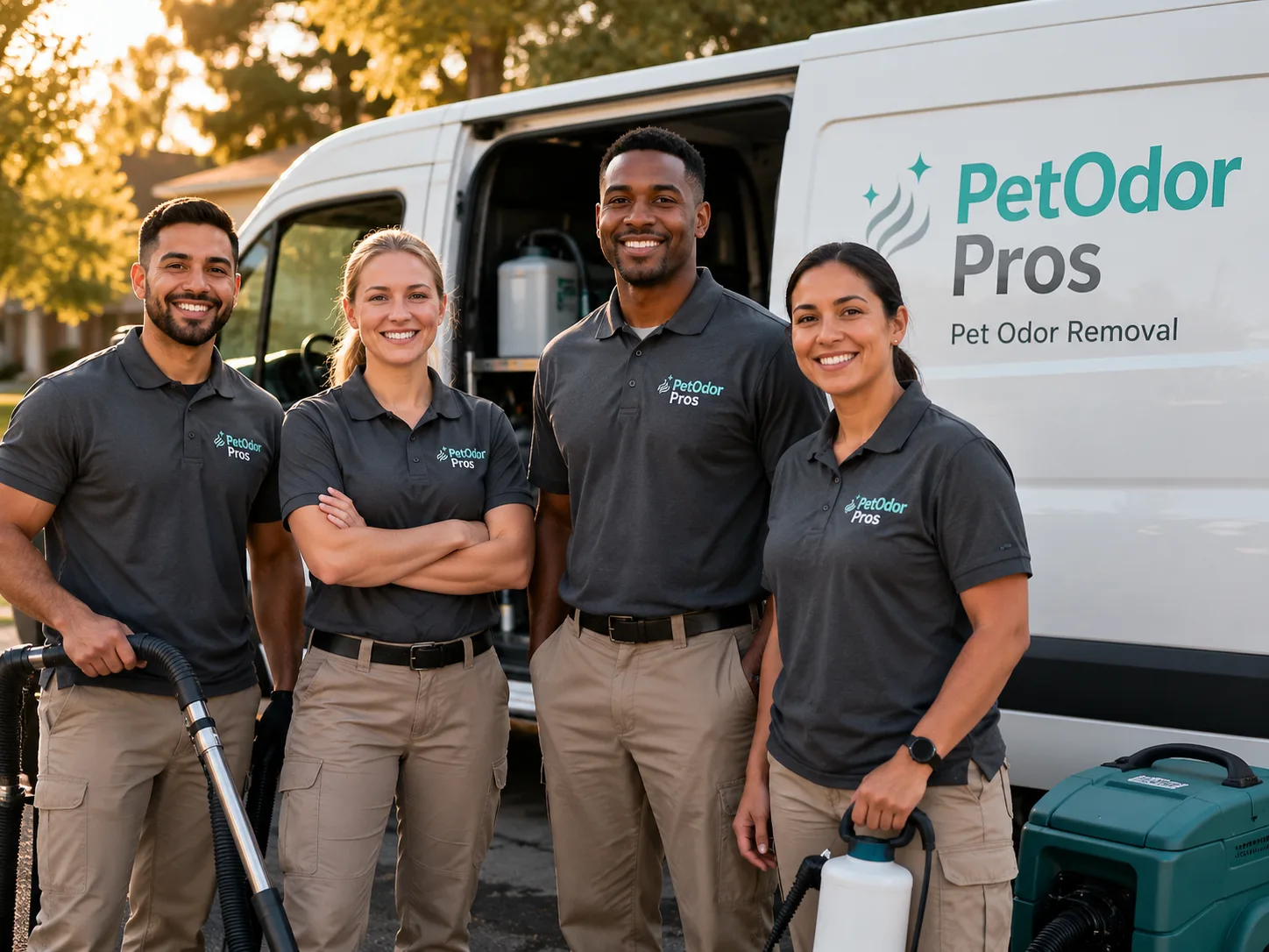 Pet Odor Removal team serving Cambridge, MD